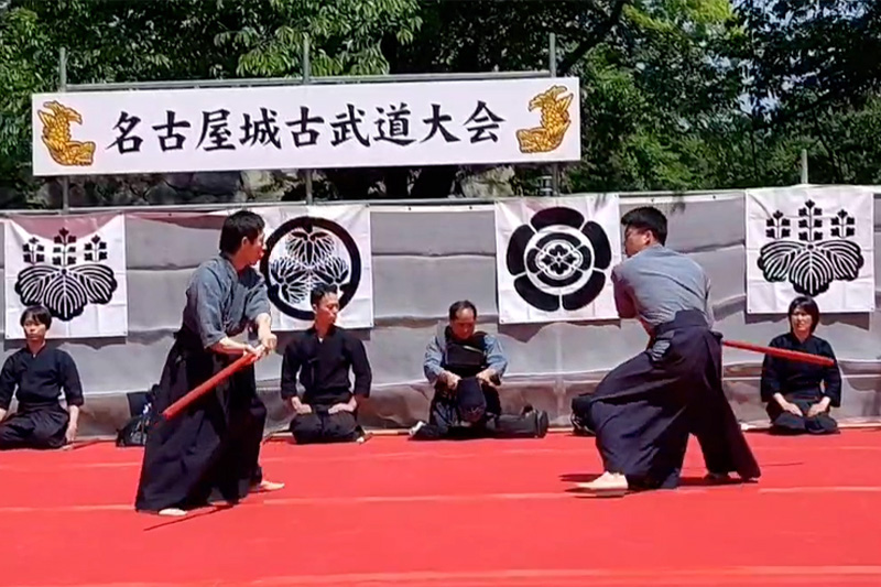 第54回 名古屋城古武道大会より 春風館 柳生新陰流 燕飛崩し2