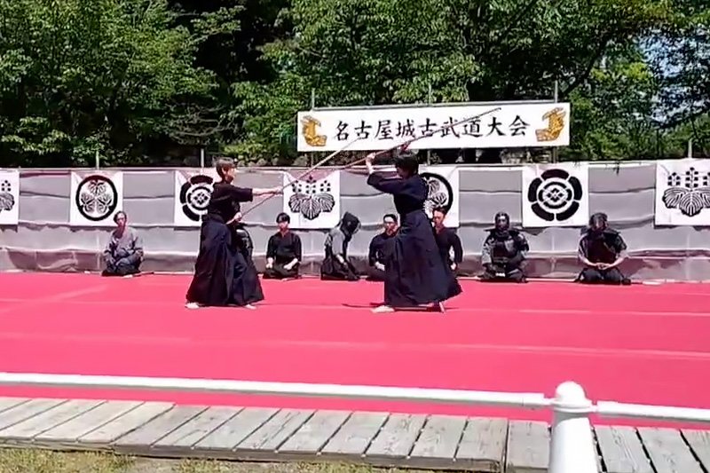 第54回 名古屋城古武道大会より 春風館 自在剣2