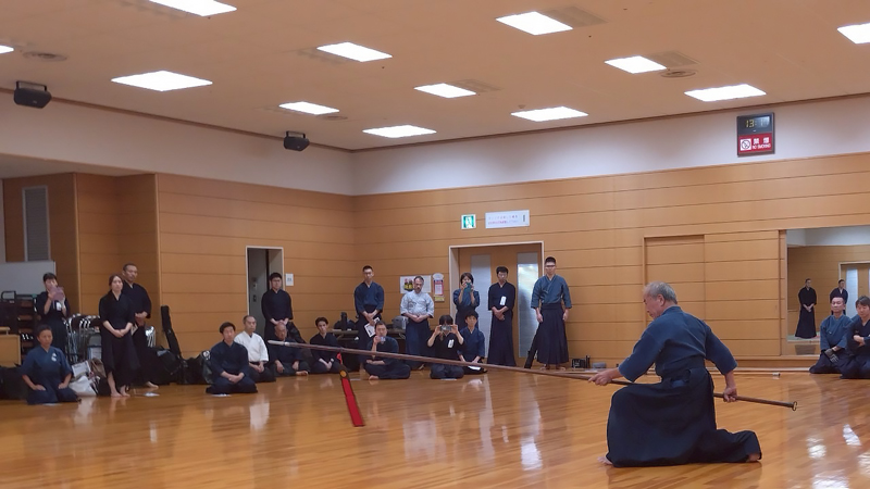尾張貫流槍術の説明(合同稽古会2025)