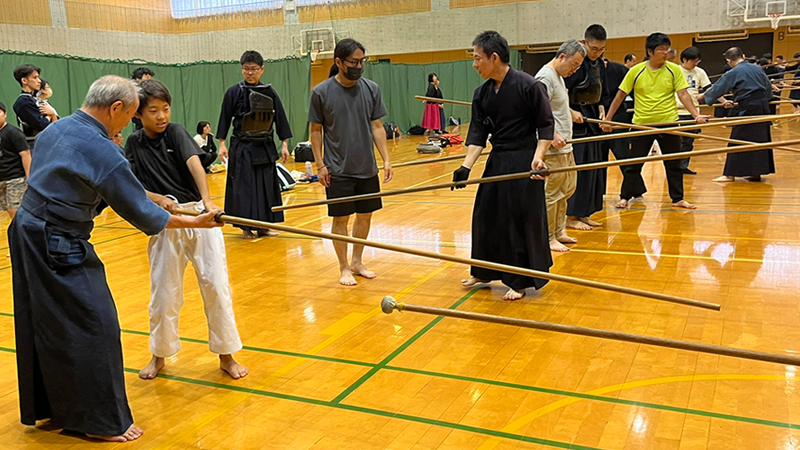 サマーセミナー2025の武道体験の様子1
