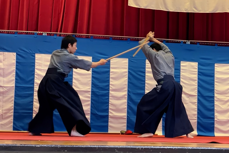 熱田神宮奉納 第64回日本古武道大会にて(燕飛2)