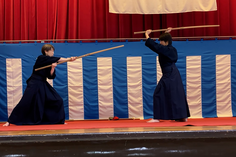 熱田神宮奉納 第64回日本古武道大会にて(静流自在剣1)