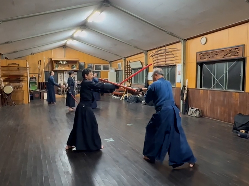 柳生新陰流兵法「九箇の太刀」逆風