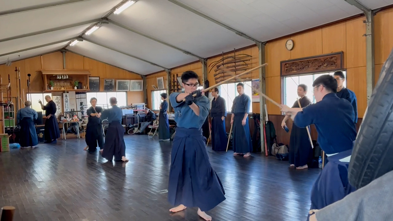 鎌倉春風館との合同練習 燕飛1