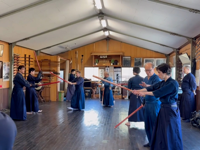 鎌倉春風館との合同練習 三学1