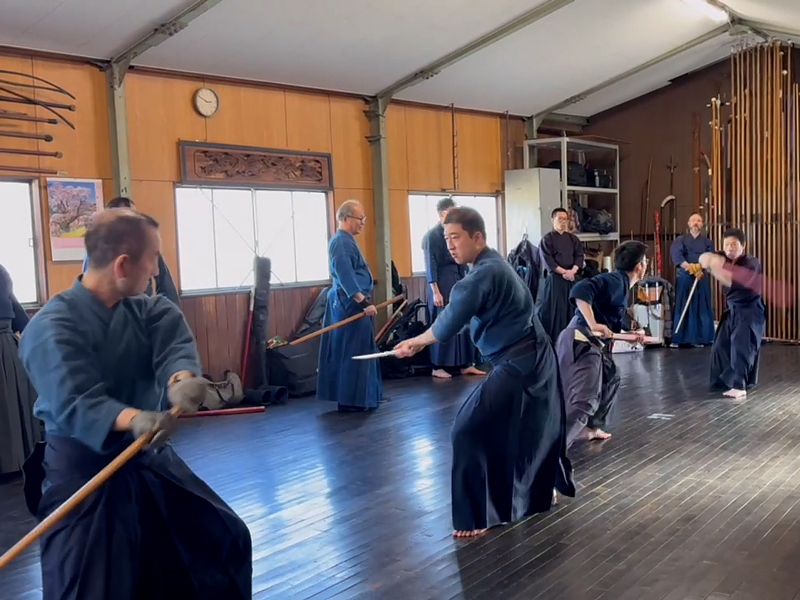 鎌倉春風館との合同練習 燕飛2