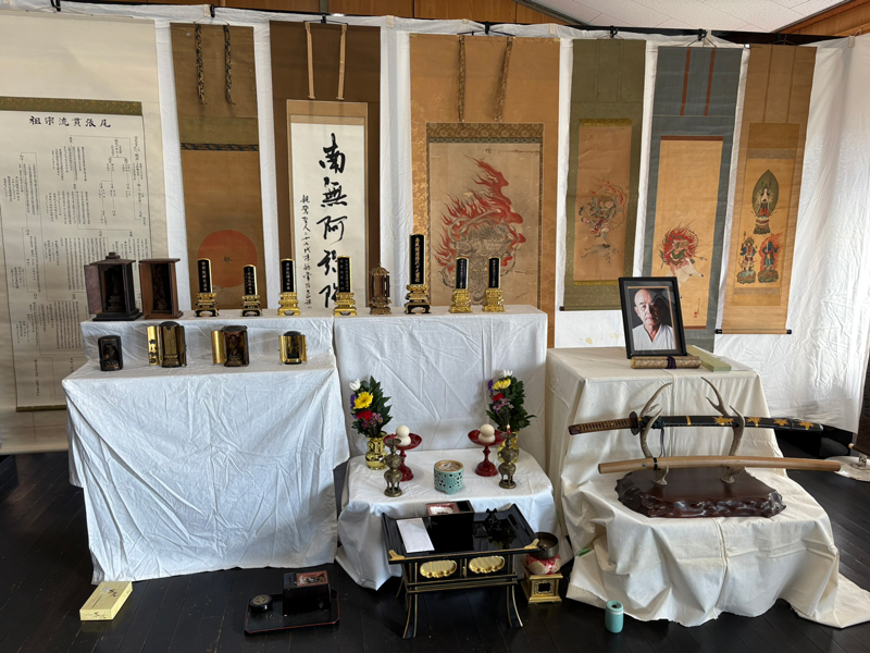 法要と遣い初め式の準備完了2026