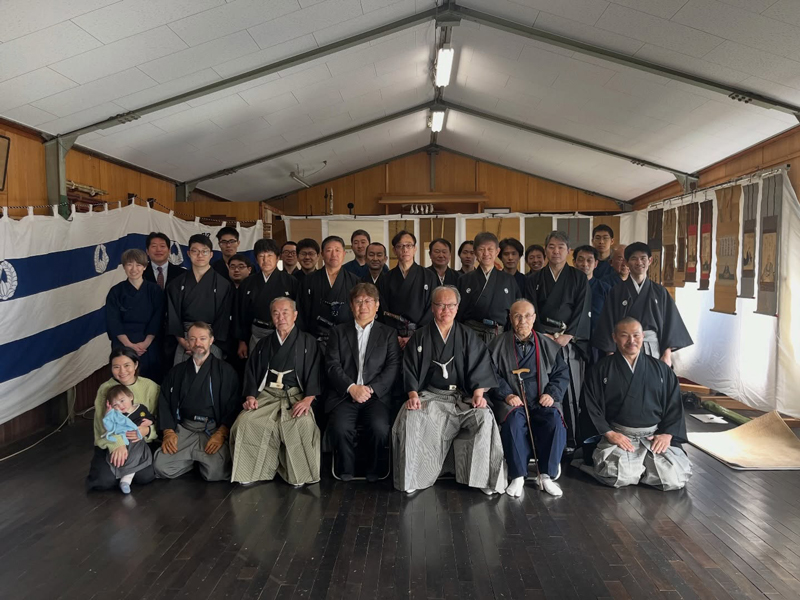 春風館道場遣い初め式2026の参加者