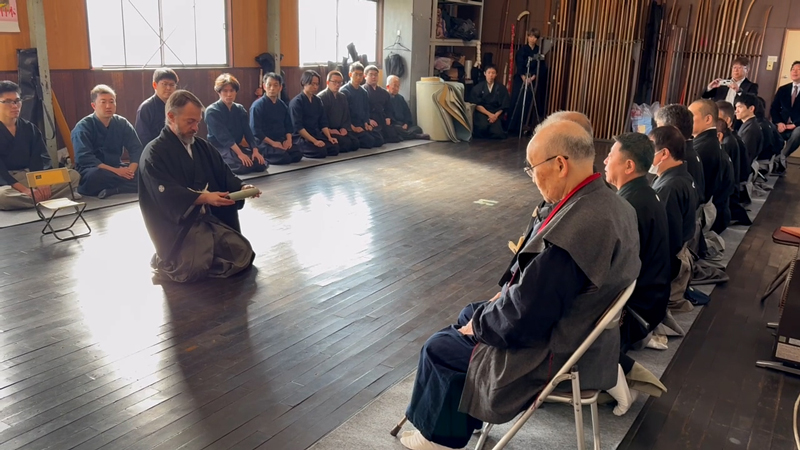 春風館道場目録授与式2026-2