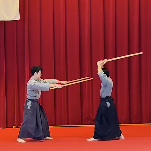 第十三回 熱田神宮 奉納武道演武大会にて 二刀勢法3