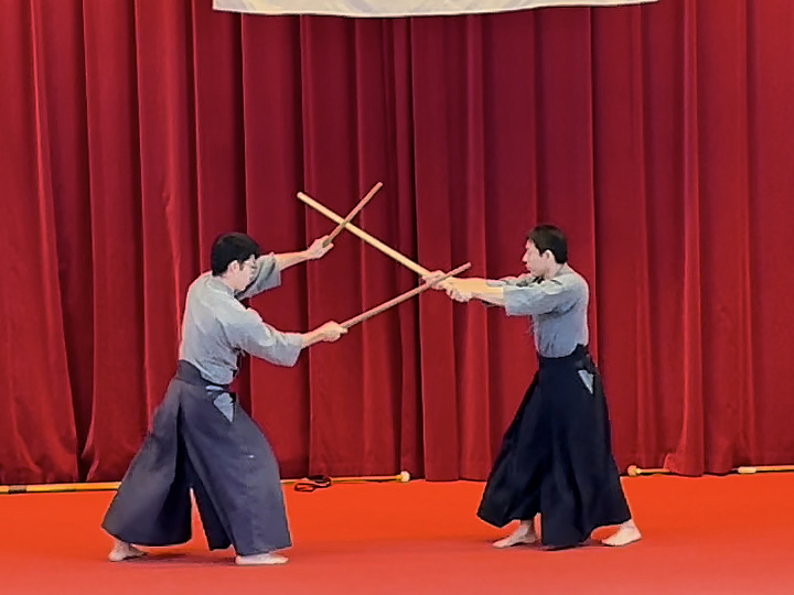 第十三回 熱田神宮 奉納武道演武大会にて 二刀勢法2