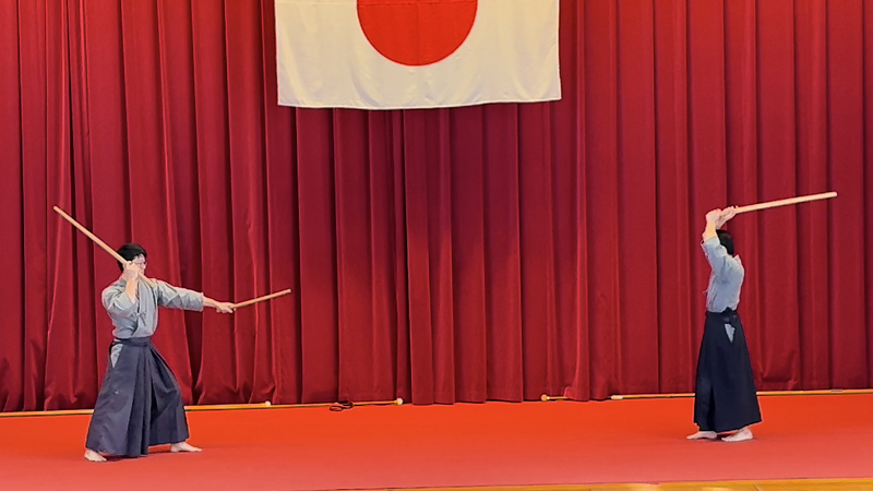 第十三回 熱田神宮 奉納武道演武大会にて 二刀勢法1