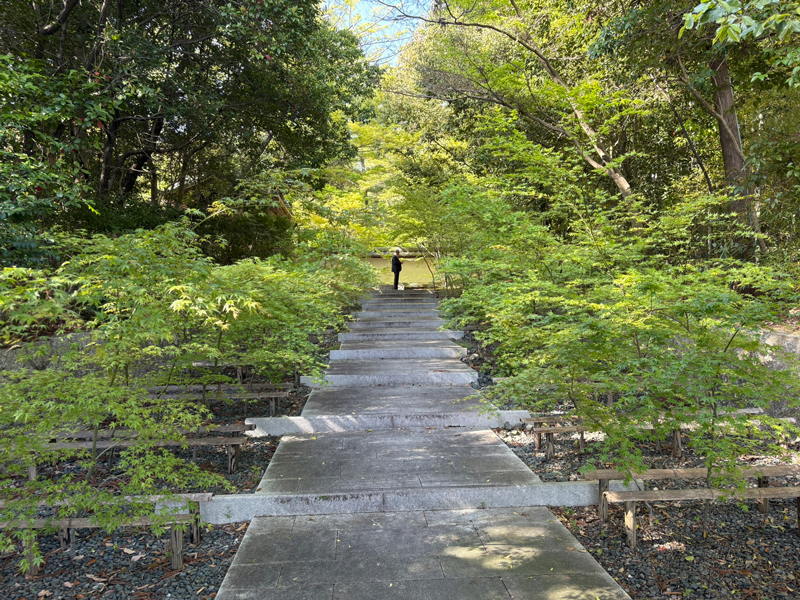 大森寺門からの風景
