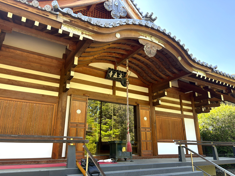 尾張徳川家菩提寺 大森寺の本堂