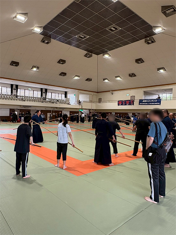 槍術四流派 in 奈良にて尾張貫流槍術の体験3