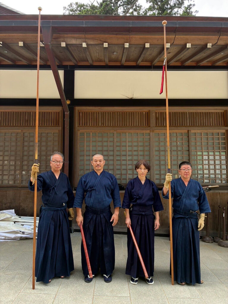 第17回鹿島神宮奉納日本古武道交流演武大会に出場した春風館メンバー