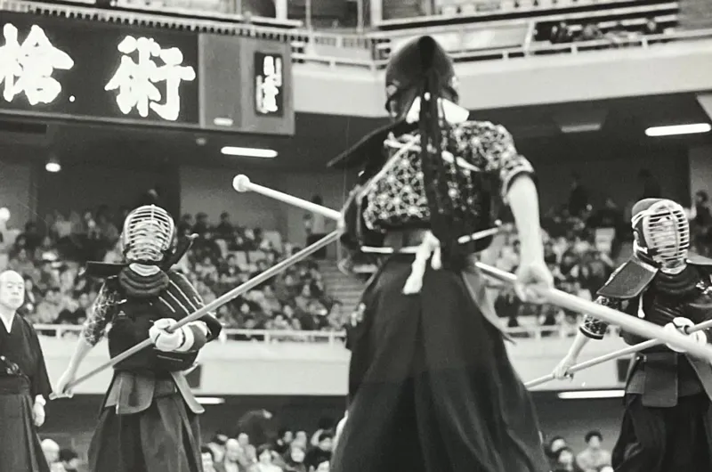 第一回日本古武道演武大会の子供たちによる剣の演武